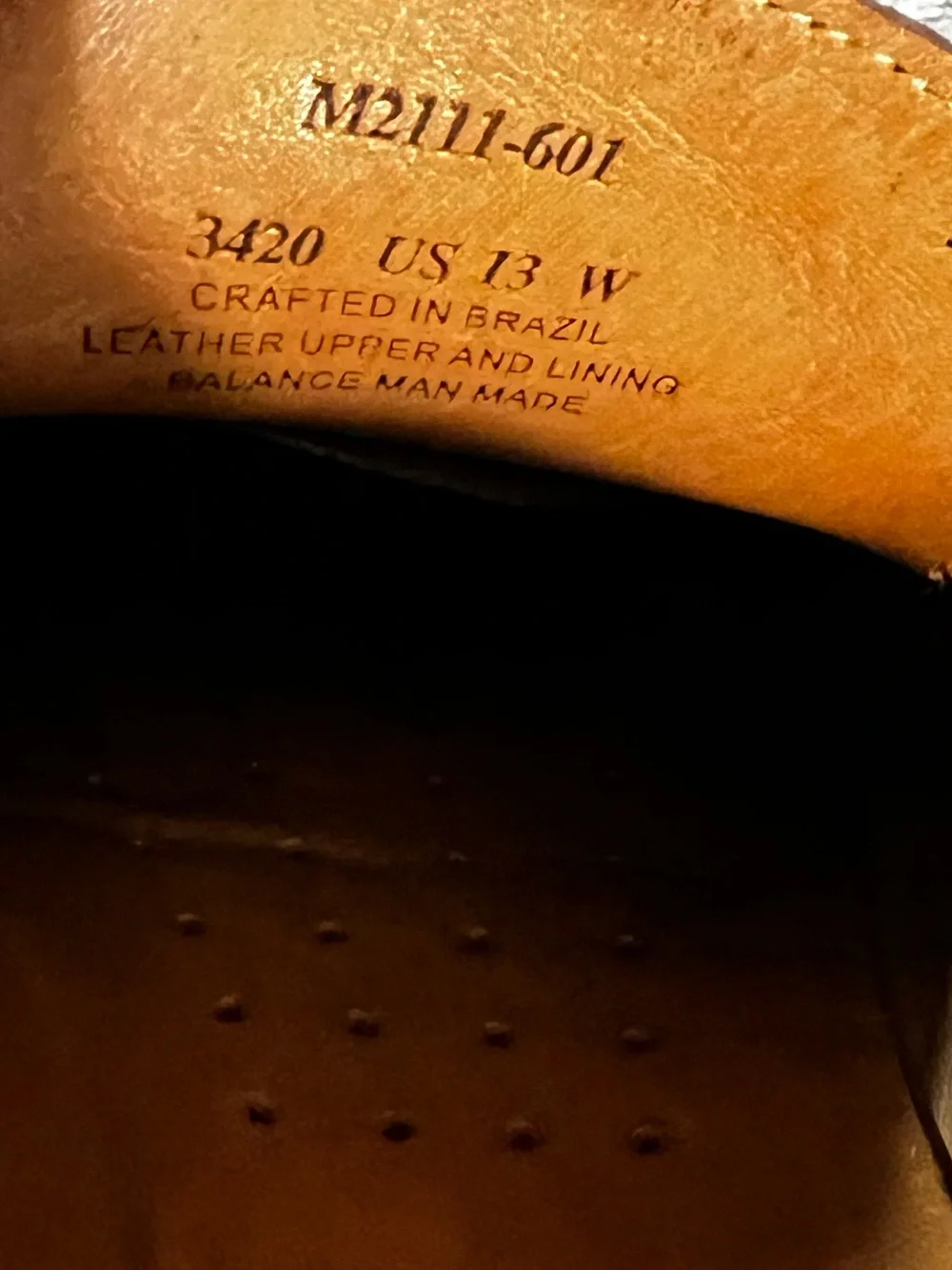 Men's Brown Leather Slip-On Loafers